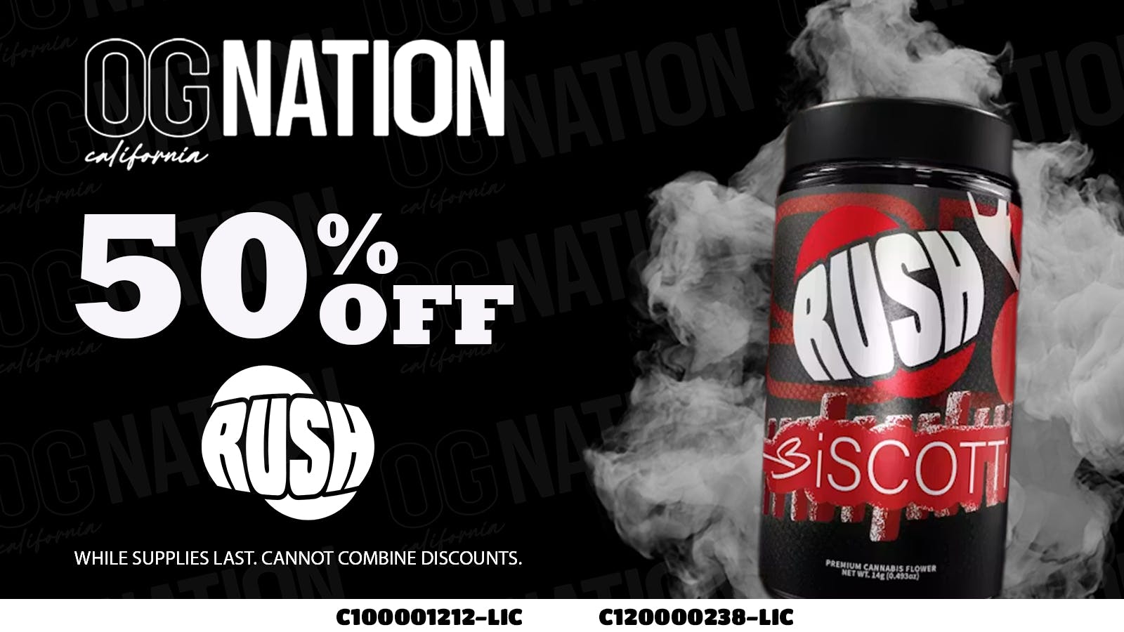 OG NATION - Maywood 50% Off Rush
