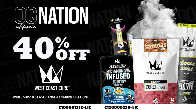 OG NATION - Maywood 40% Off West Coast Cure