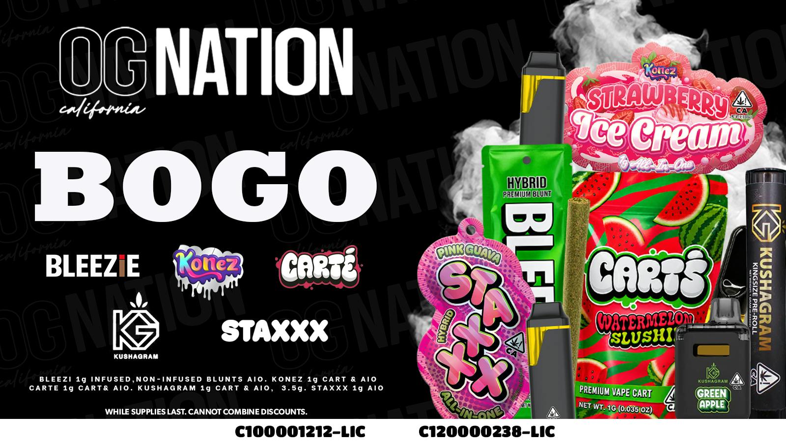 OG NATION - Maywood OG Nation BOGO Deals