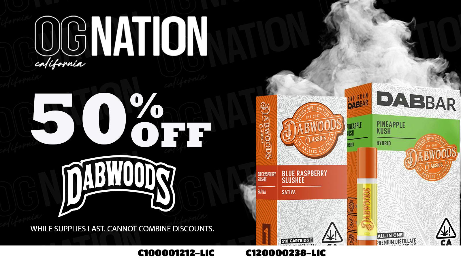 OG NATION - Maywood 50% Off Dabwoods