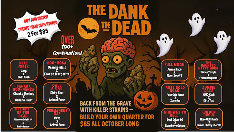 Mindlift Delivery - Zone 3 The Dank & The Dead-Build Your own Quarter For $85