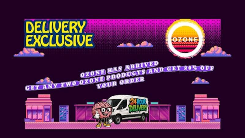 Mindlift Delivery (24 Hours) - Zone 2 Get Two Ozone Products get 20% Off Your Order