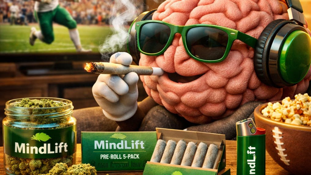 Mindlift PLAYOFF BUNDLE! ONE 8TH, 5PACK,LIGHTER & PAPERS