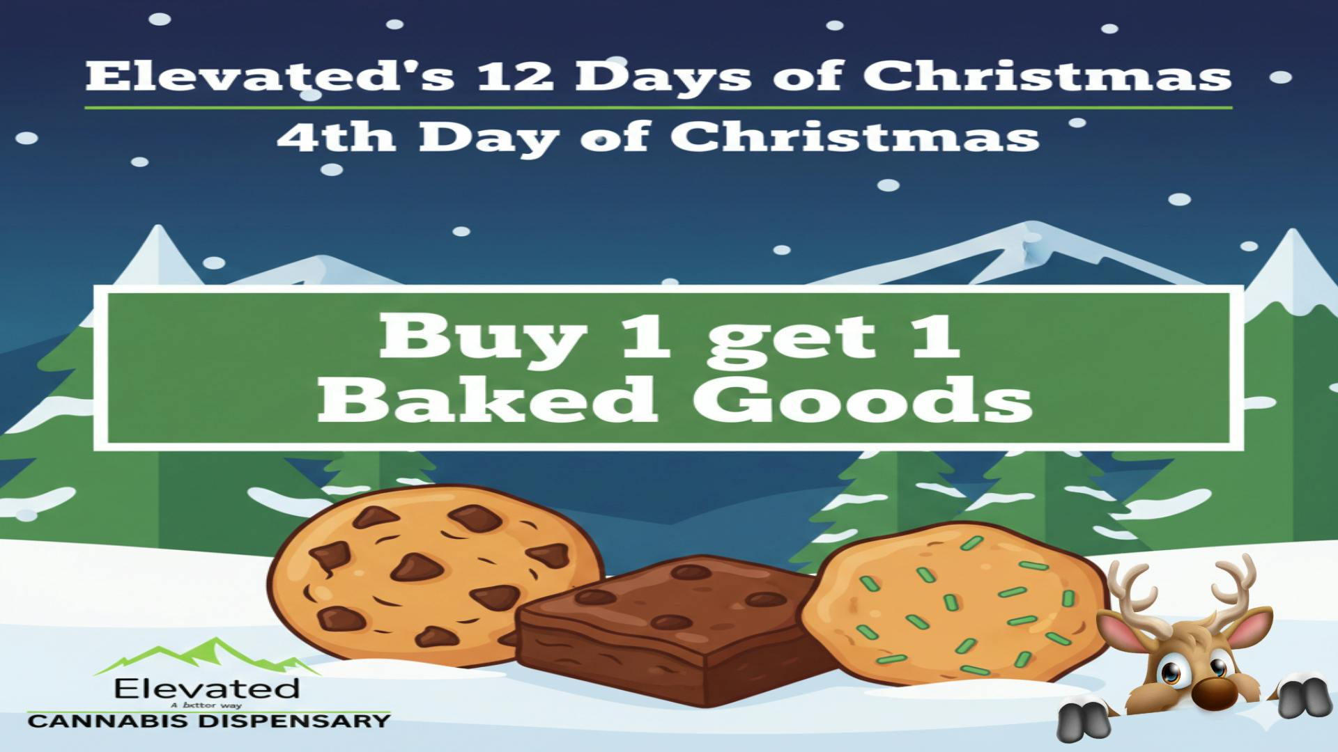 Elevated - Missoula Higgins 4th Day of Christmas - Baked Goods