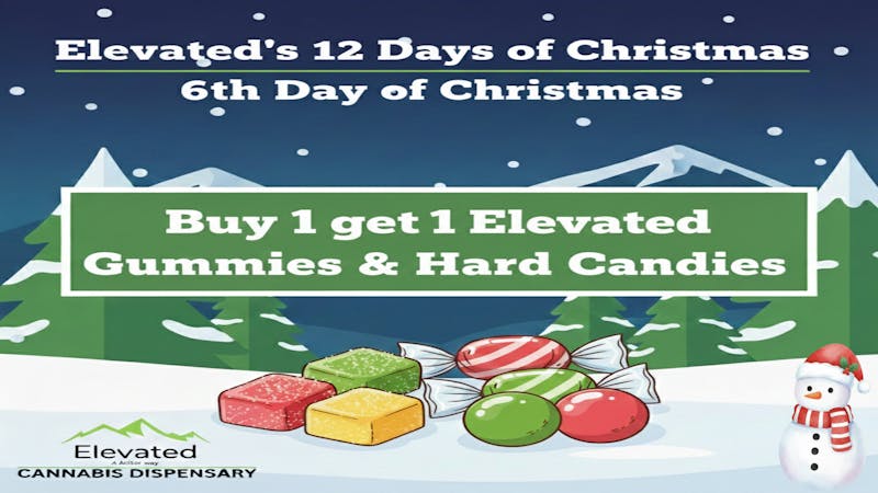 Elevated - Butte 6th Day of Christmas - Elevated Gummies & Candies