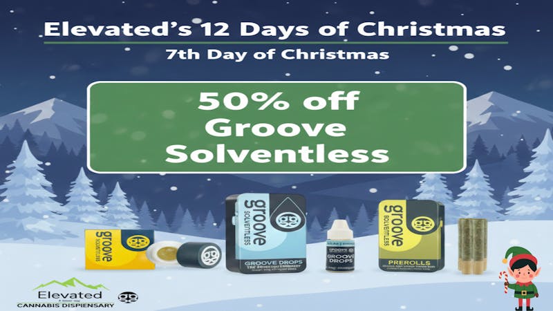 Elevated - Chinook 7th Day of Christmas - Groove Solventless