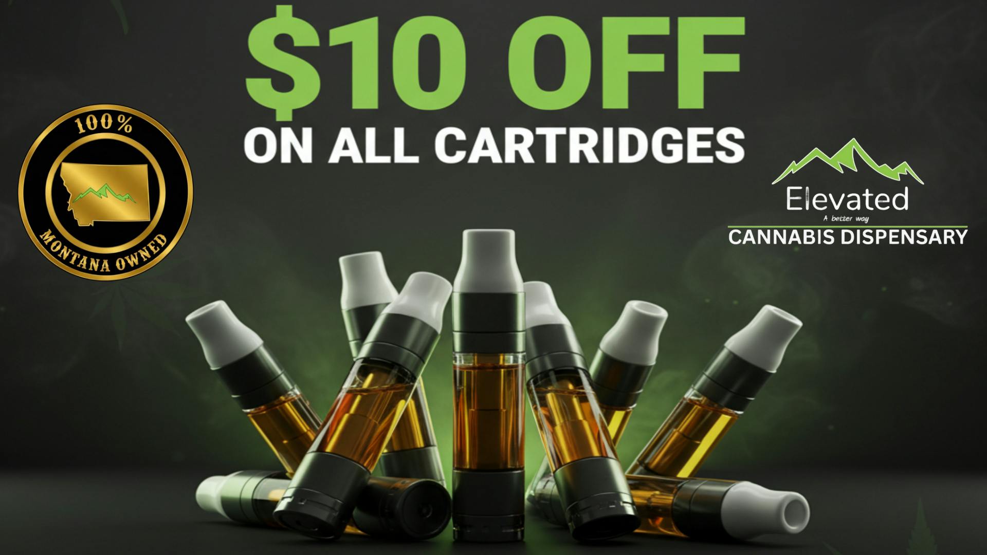 Elevated - Billings West End Cartridge Sale $10 OFF!