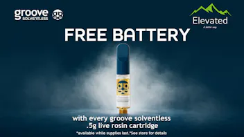Elevated - Kalispell FREE Groove Battery with Cartridge Purchase