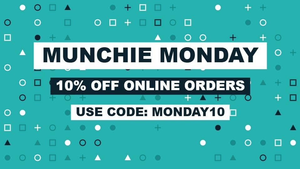 Chill Dispensary Munchie Monday - 10% Off Online Orders