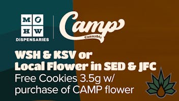 Missouri Health and Wellness - Washington $0.01 Cookies 3.5g w/ purchase of CAMP flower