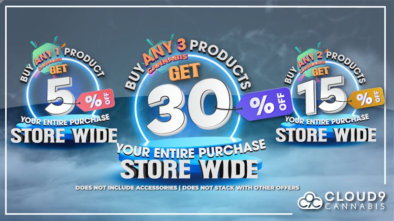 Cloud9 Cannabis - Champaign BUY MORE, SAVE MORE. Up to 30% OFF Storewide