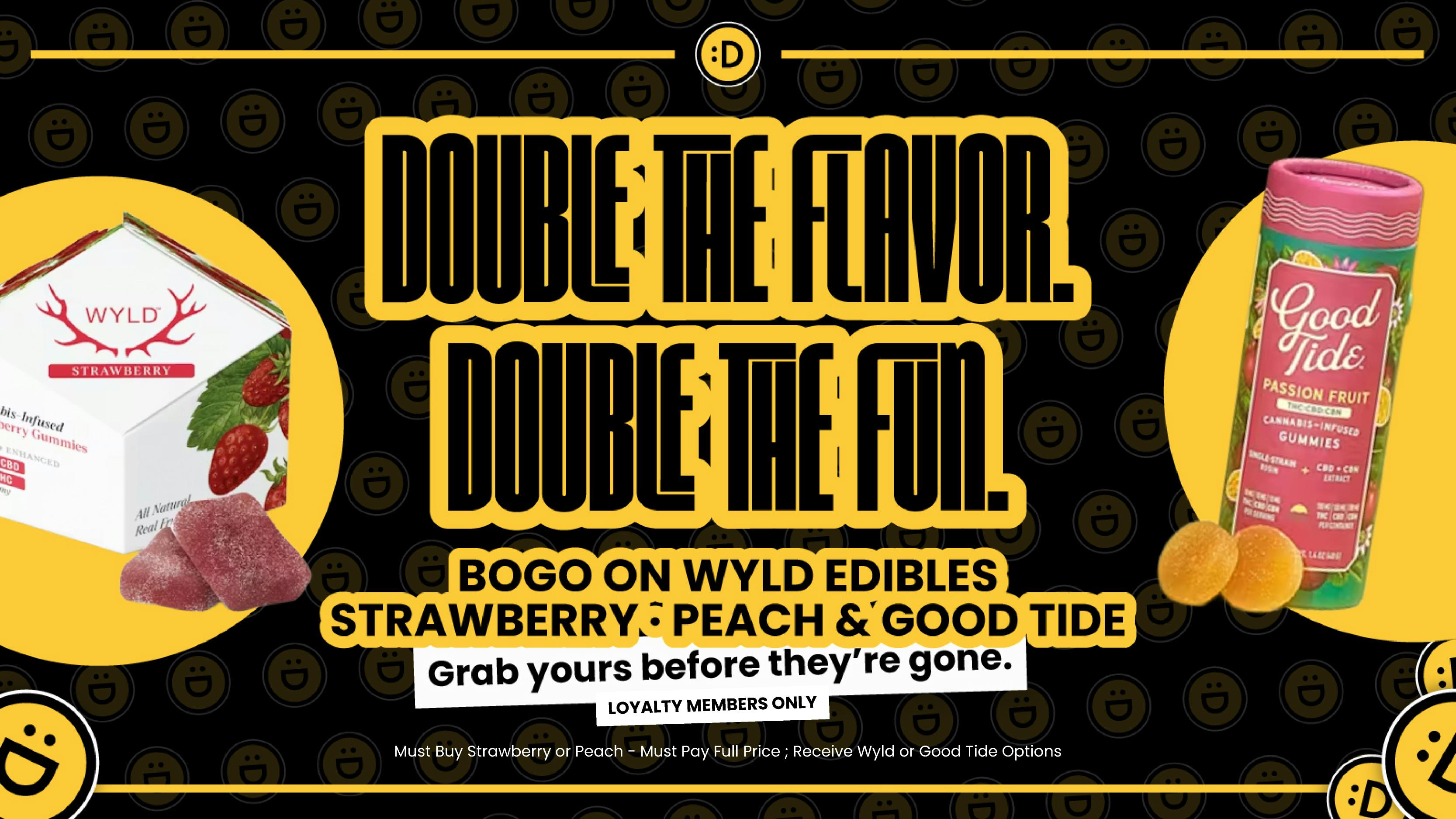 The Dispensaries of NJ - Union Bogo on Wyld Edibles & Good Tide
