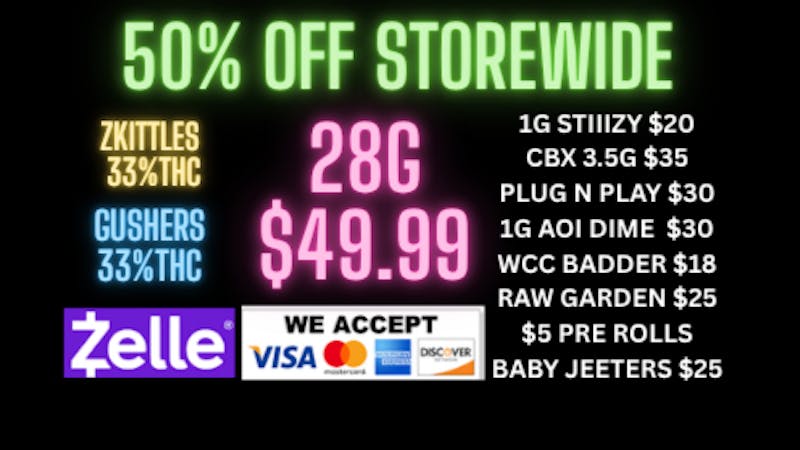 West Coast Green Rush - Bakersfield 50% OFF STOREWIDE & FREE DELIVERY