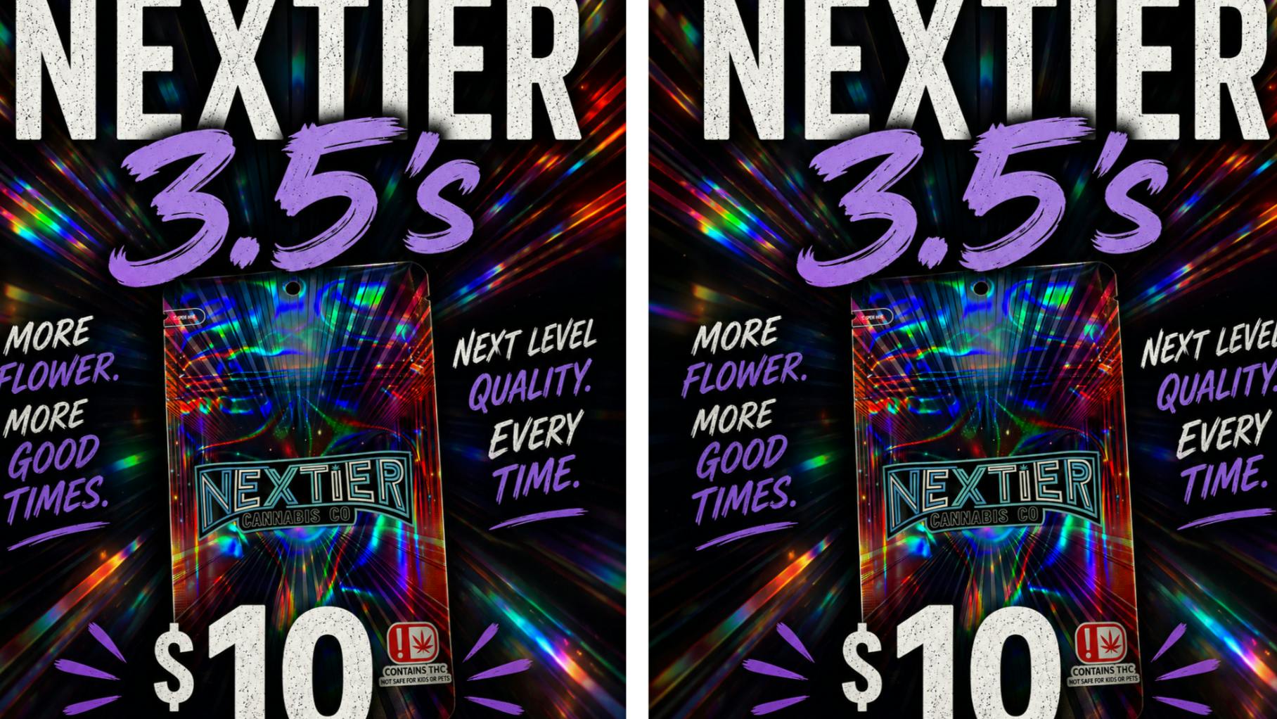 Xclusive Cannabis Oklahoma - South Penn $10 Nextier 3.5s May 29th-31st!!! Come See Us!!!