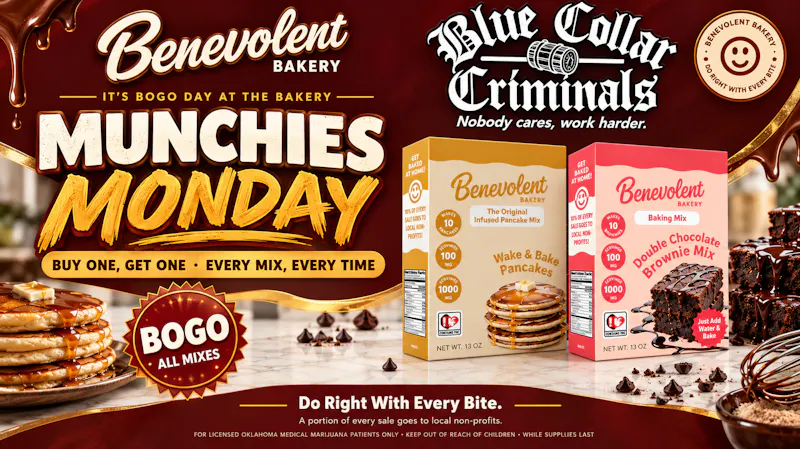 Xclusive Cannabis Oklahoma - South Penn Benevolent Bakery Munchies Monday