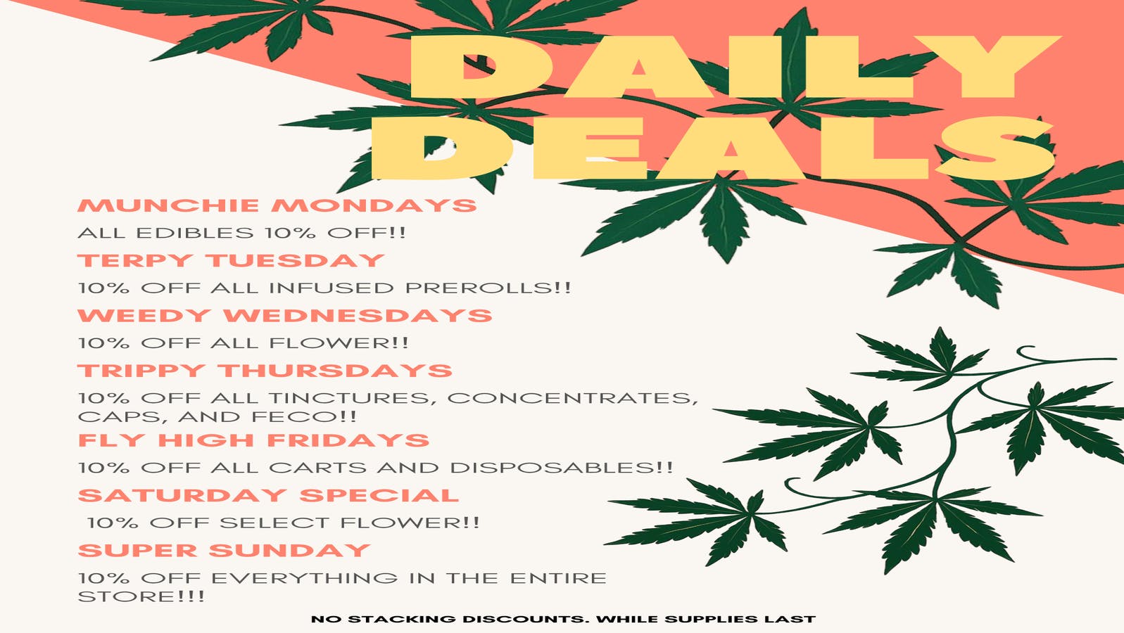 Fire Ranch Farmacy DAILY DEALS FOR EVERYDAY SAVINGS!!!