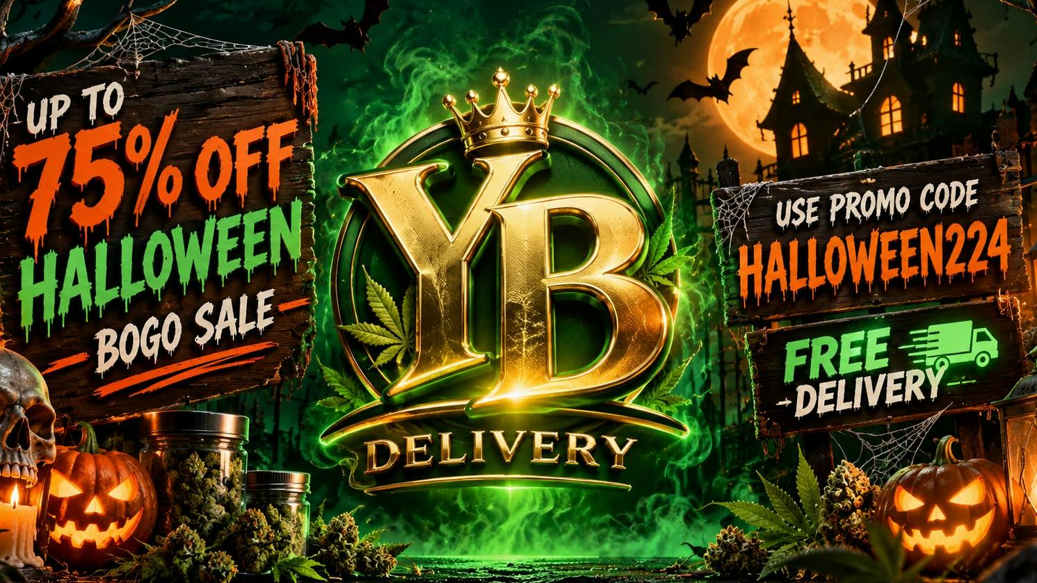 YB Delivery - Ontario Up to 75% off Halloween BOGO Sale