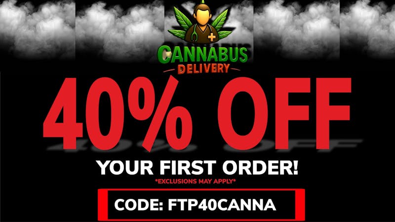 Cannabus - Gaslamp District FUEL UP FOR LESS! FIRST RIDE = 40% OFF YOUR STASH!