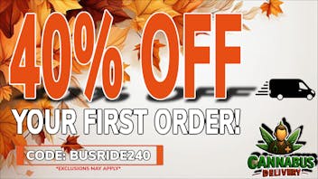 Cannabus - La Mesa NEW TO THE CANNABUS FAM? WE GOT YOU - 40% OFF!!