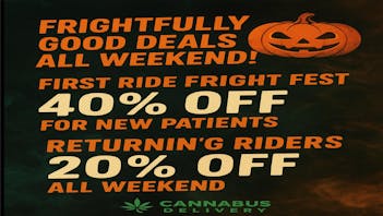 Cannabus - Gaslamp District CANNABUS CREEPS IT REAL - 20% OFF ALL WEEKEND LONG