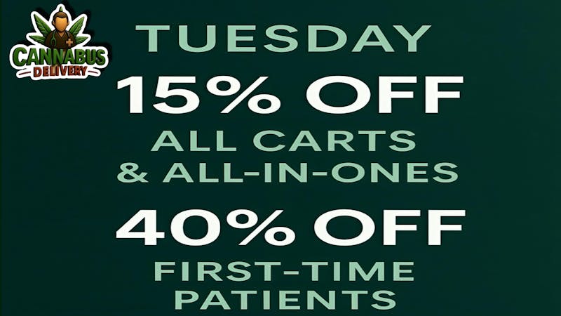 Cannabus - La Mesa 15% OFF ALL CARTS & DISPOSABLES!! & 40% OFF FTPS!!