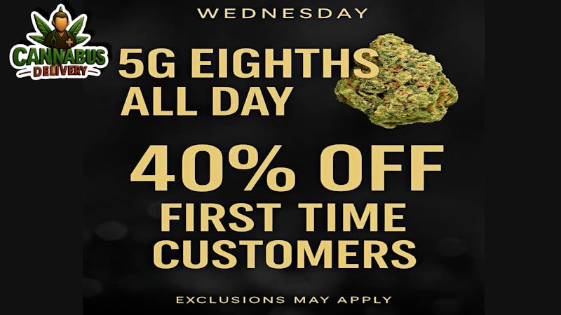 Cannabus - La Mesa 40% OFF FIRST TIME RIDERS!! + 5G EIGHTH'S ALL DAY!