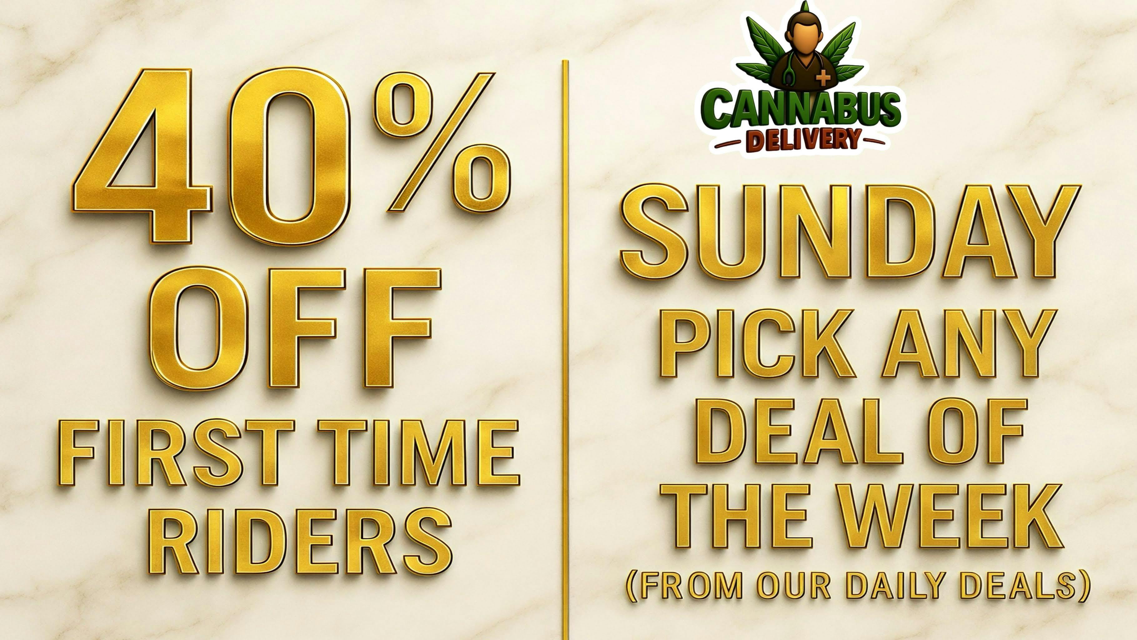 Cannabus - Chula Vista 20% SUNDAY FUNDAYS/+PICK ANY DEAL/+40% OFF FTPS!!!
