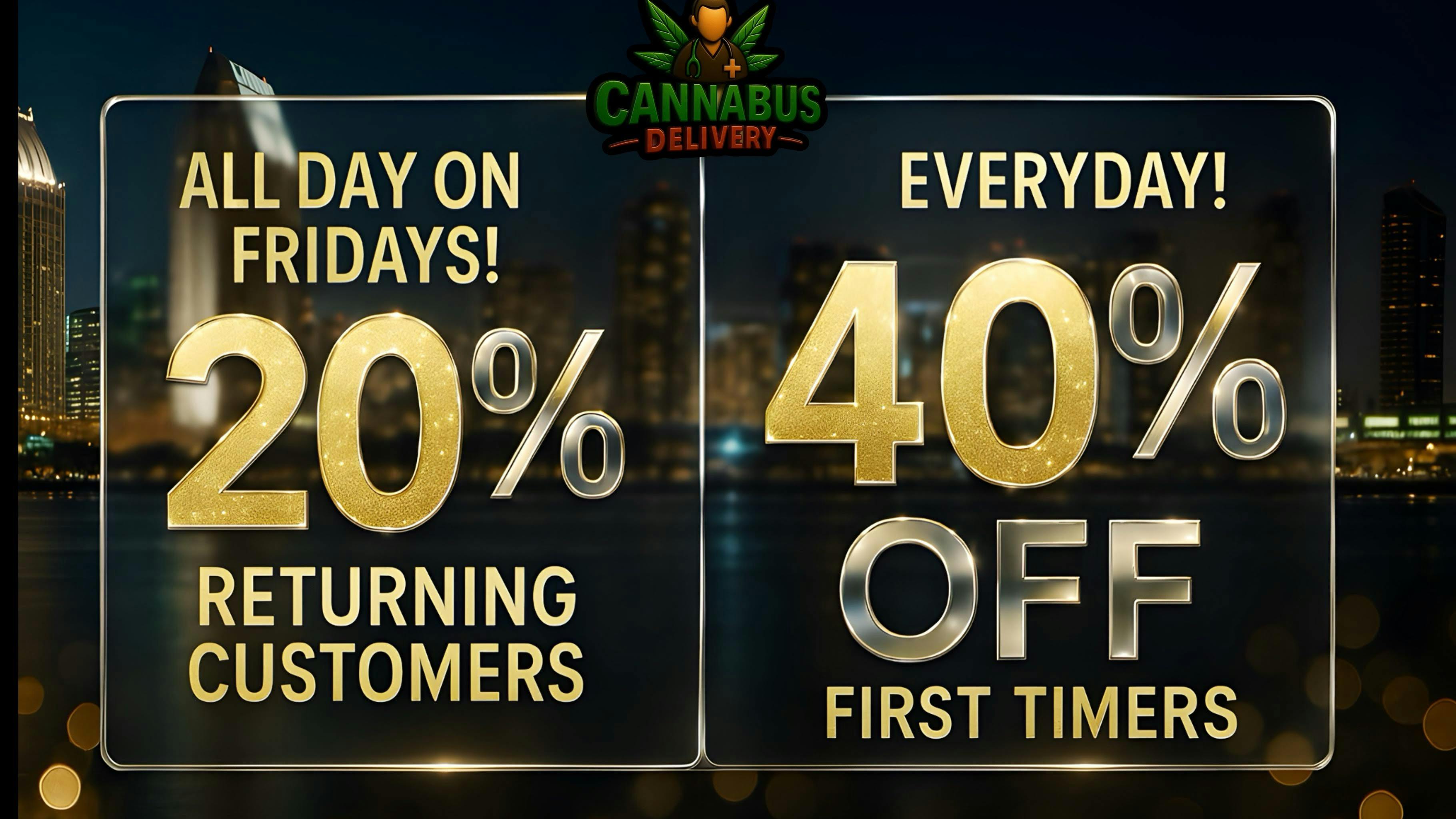 Cannabus - Clairemont / Kearny 20% OFF ALL DAY!!!