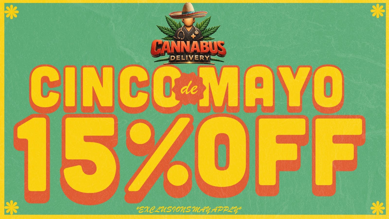 Cannabus - Ocean Beach 15% OFF YOUR ORDER!!! ALL DAY!!