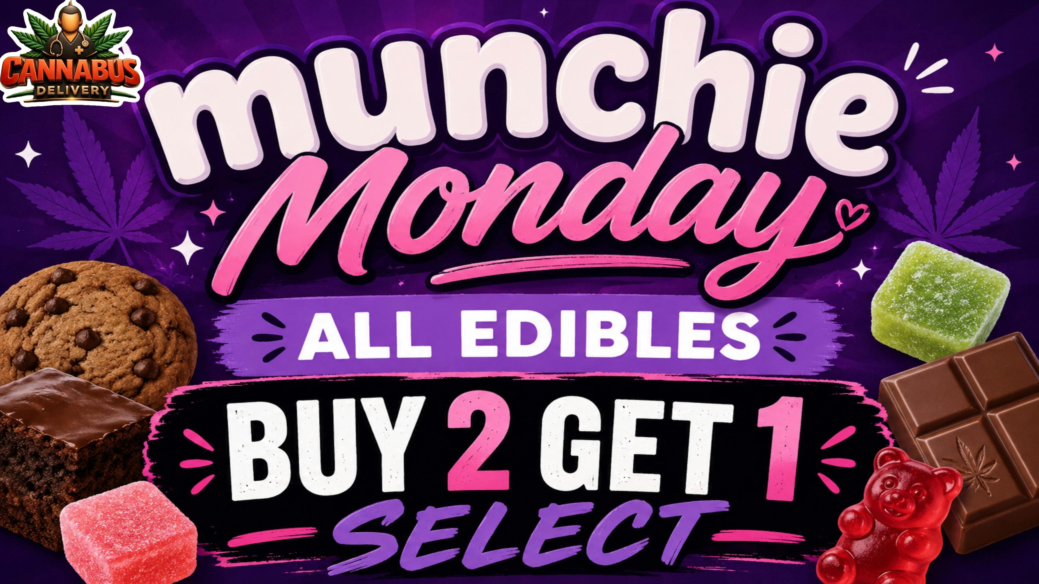 Cannabus - El Cajon ALL EDIBLES - BUY 2 GET 1 (select)!!!