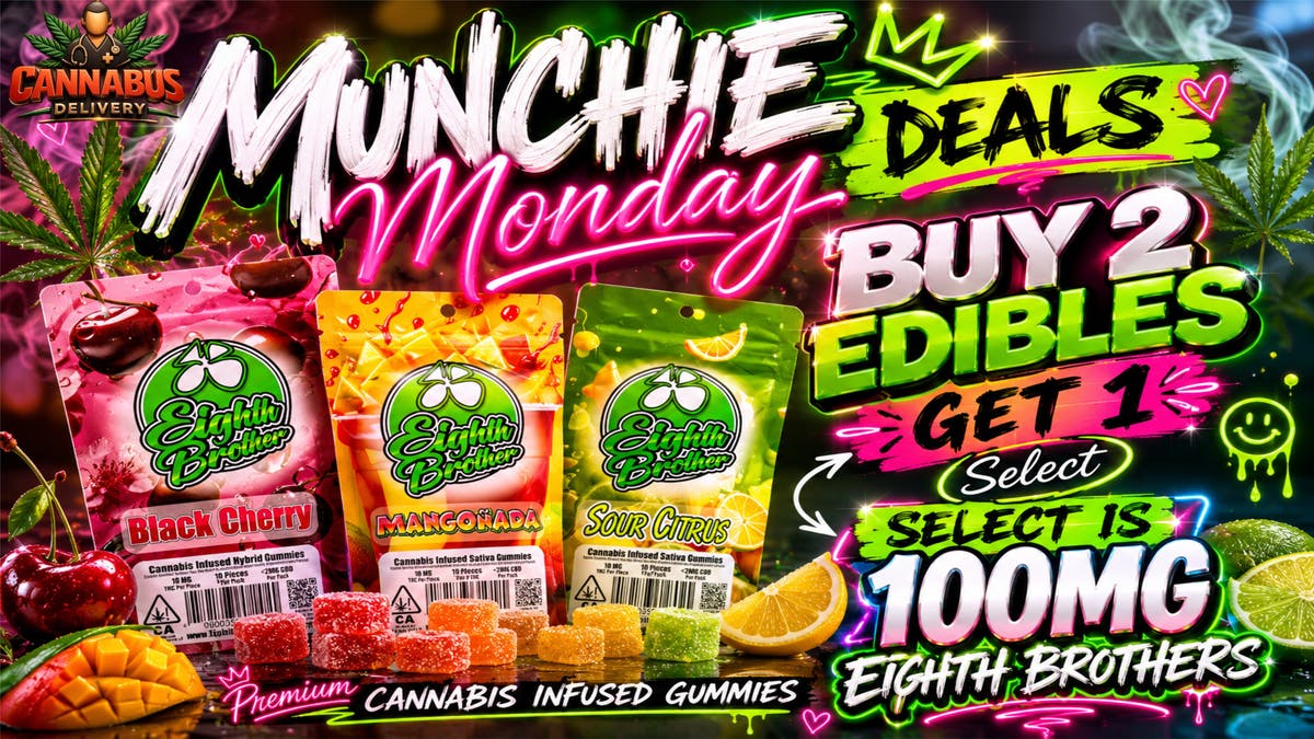 Cannabus - Gaslamp District EDIBLES B2G1 SELECT!!