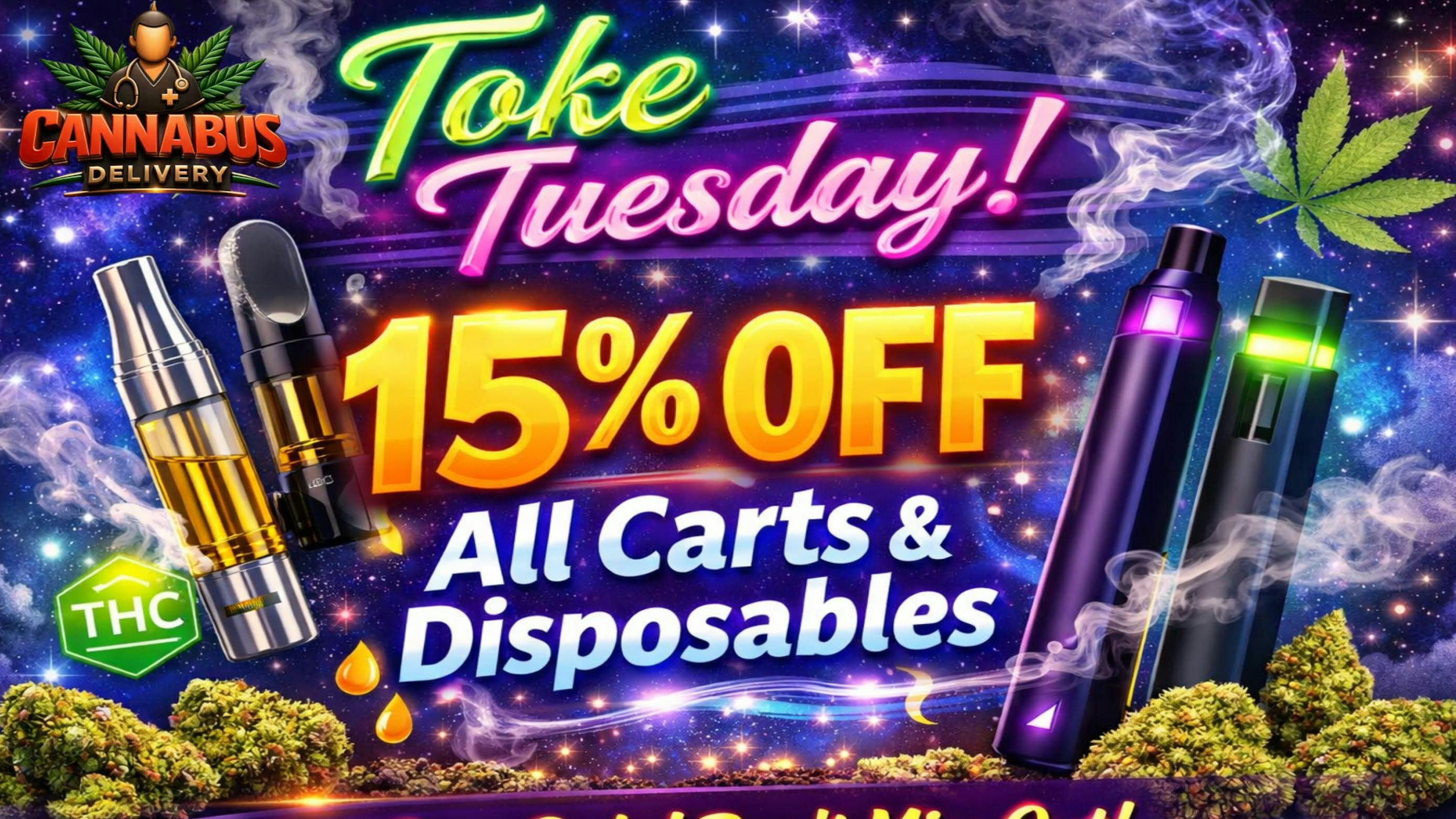 Cannabus - Gaslamp District 15% OFF ALL CARTS & ALL-IN-ONE'S!!