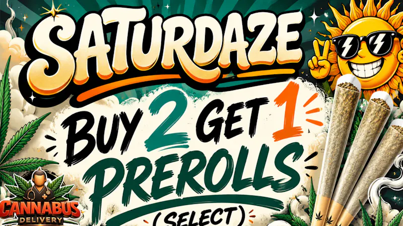 Cannabus - Pacific Beach PREROLLS - B2G1 SELECT!!!