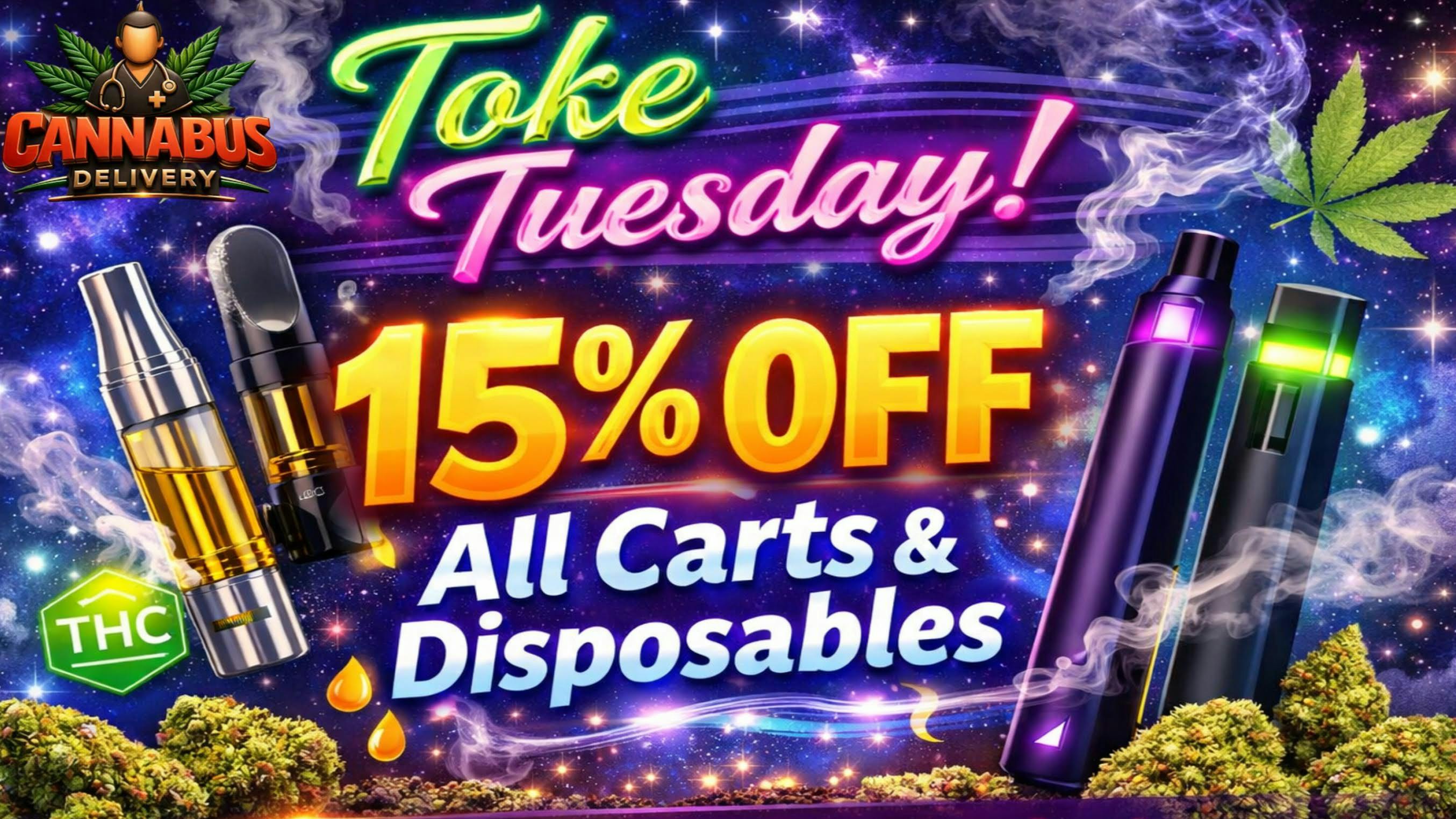 Cannabus - Chula Vista 15% OFF VAPES!! (CARTS&ALL-IN-ONES!!)