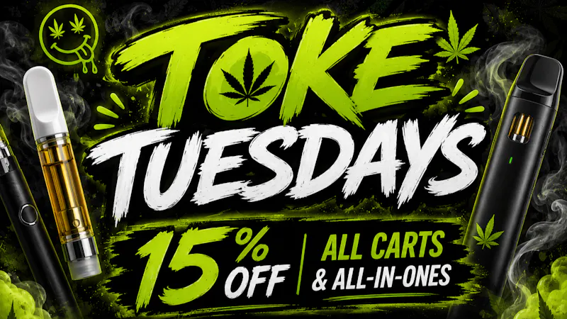 Cannabus - Poway / Mira Mesa 15% OFF ALL CARTS & ALL-IN-ONES!!
