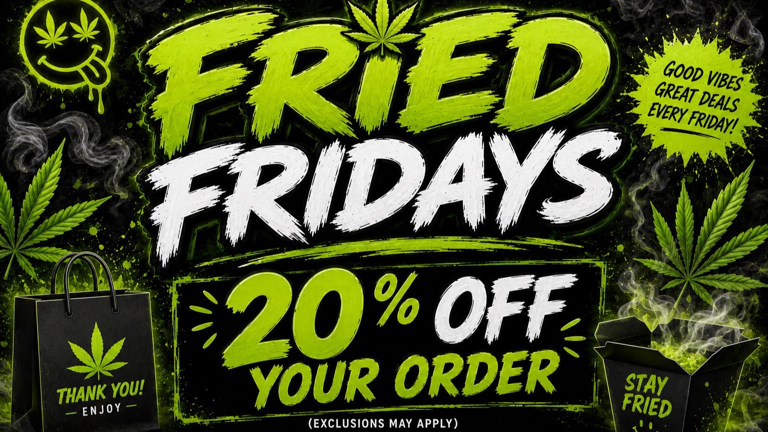 Cannabus - La Mesa 20% OFF ORDER!!! FRIDAY SAVINGS!