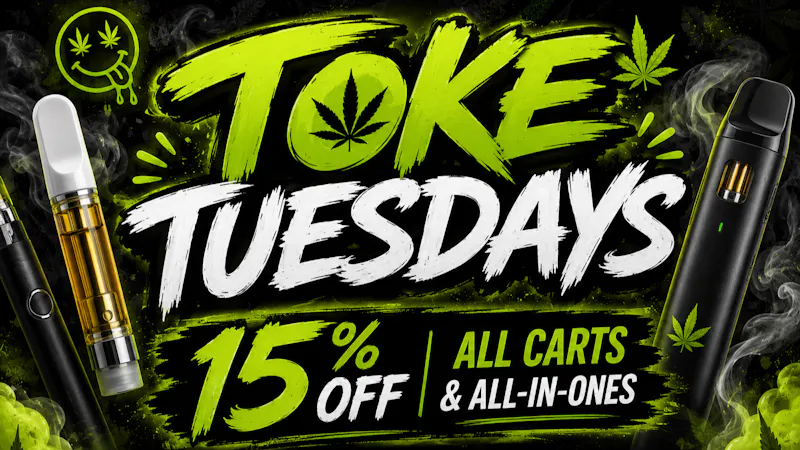Cannabus - El Cajon 15% OFF ALL CARTS AND DISPOSABLES!!