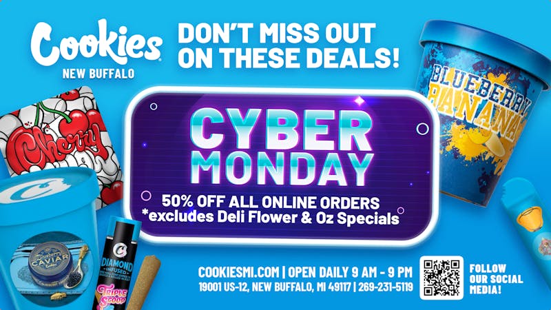 Cookies - New Buffalo Cyber Monday Blow Out Deals