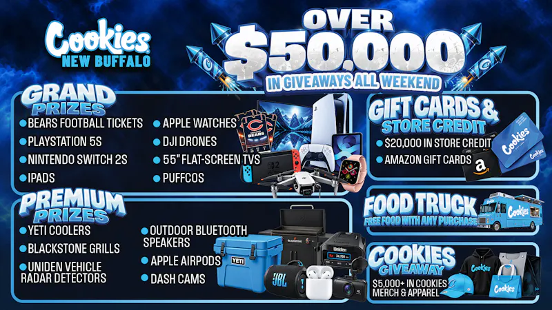 Cookies - New Buffalo Cookies New Buffalo Giveaway Weekend: $50K Rewards