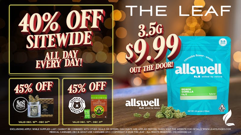 The Leaf El Paseo 🎄 40% OFF SITEWIDE SALE🎅