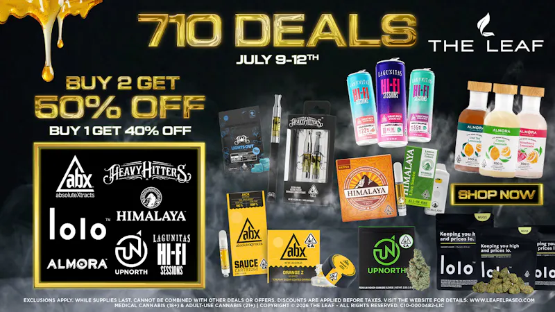 The Leaf El Paseo 🔥WEEDKEND SALE🔥50% OFF SELECT BRANDS🔥