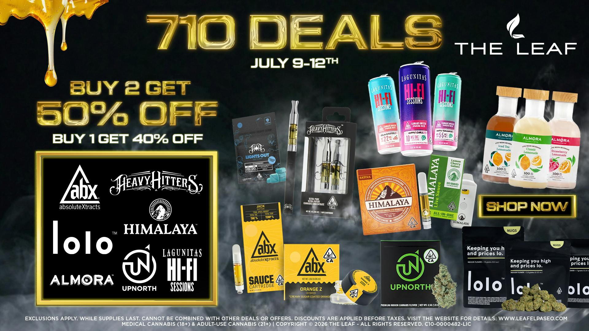 The Leaf El Paseo 🔥WEEDKEND SALE🔥50% OFF SELECT BRANDS🔥