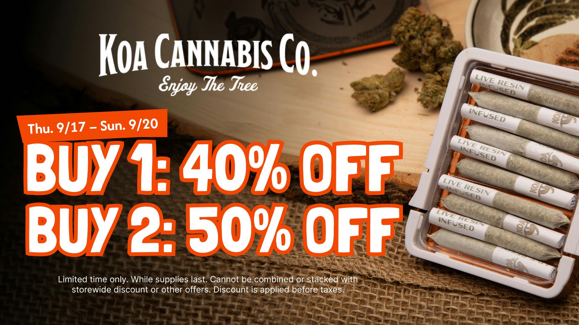 The Leaf El Paseo 🔥50% OFF SELECT BRANDS🌿WEEDKEND SALE🔥🪴💨😎
