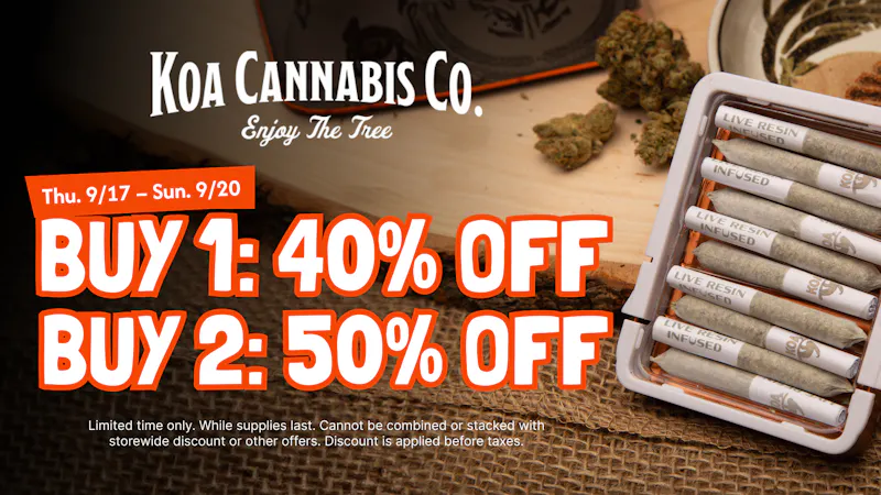 The Leaf El Paseo 🔥50% OFF SELECT BRANDS🌿WEEDKEND SALE🔥🪴💨😎