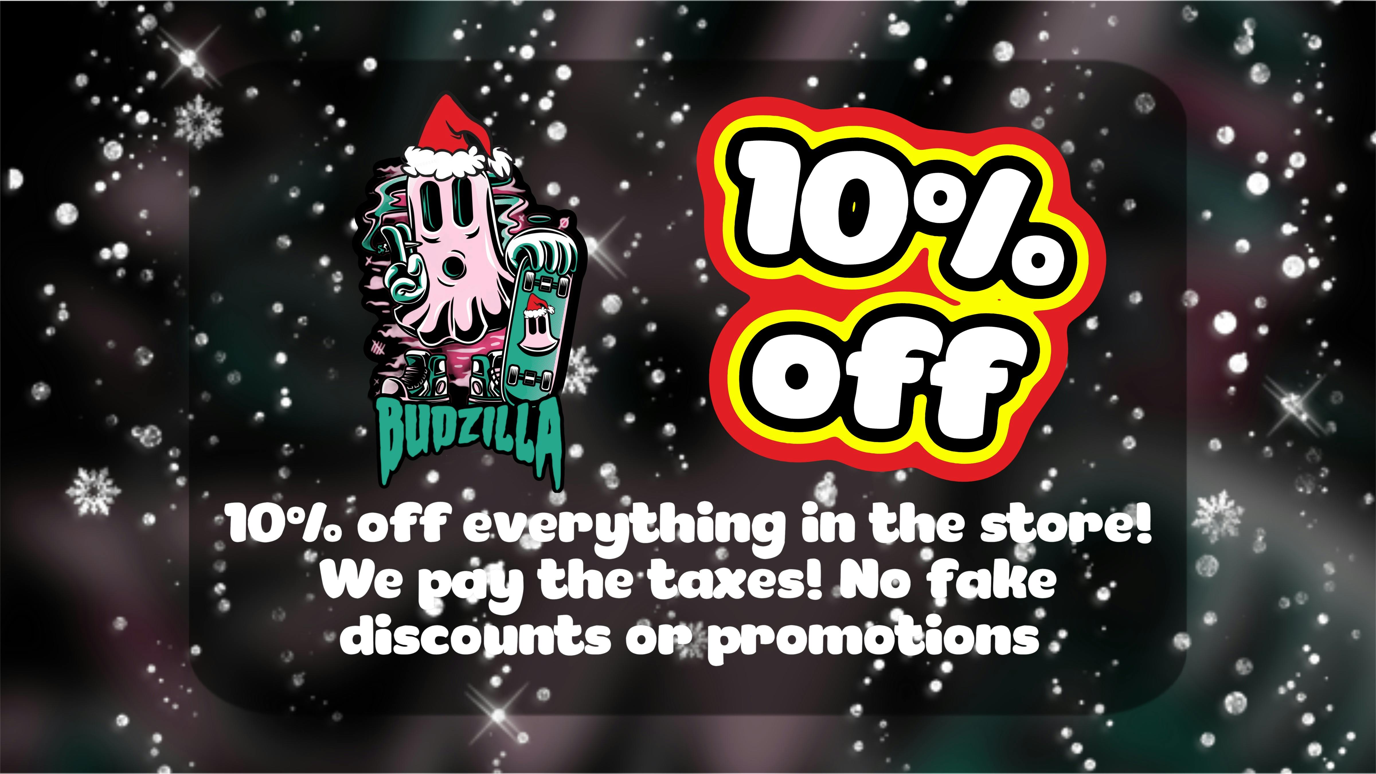 Budzilla - Big Bear Lake 10% Off! Taxes included! Lowest prices guaranteed!