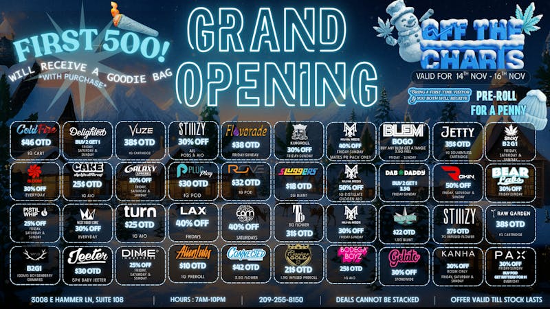 Off the Charts - Stockton BEST DEALS IN STOCKTON!!!