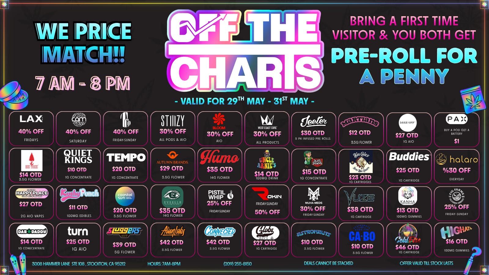 Off the Charts - Stockton DEALS YOU CAN'T BEAT!!! PRICES ALL OTD!!!