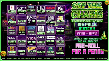Off the Charts - Stockton BEST DEALS IN TOWN!