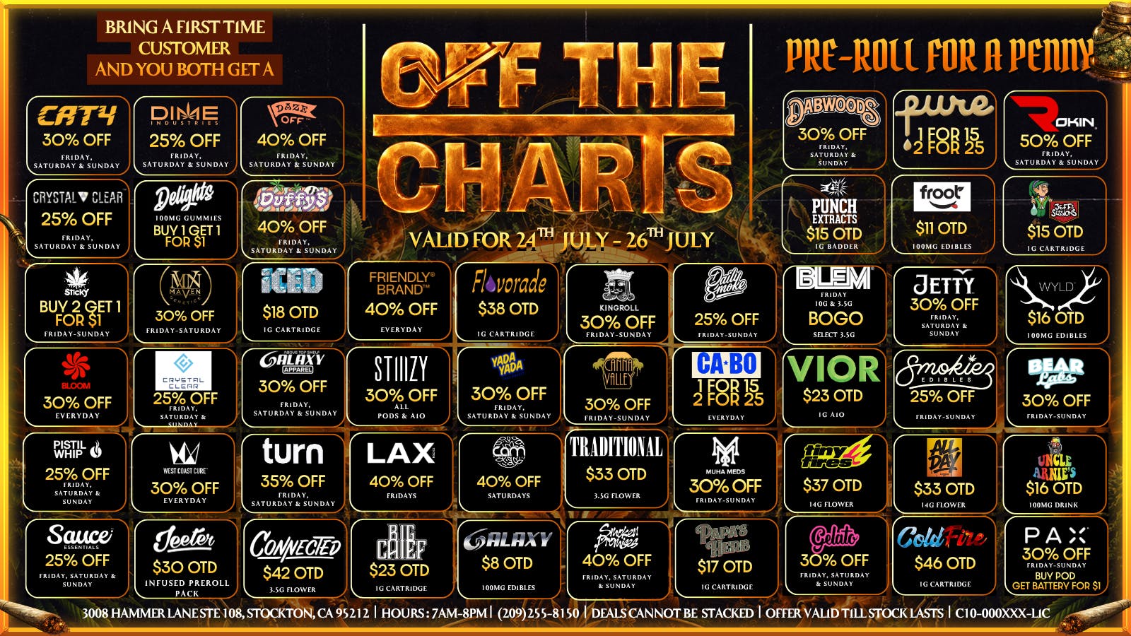 Off the Charts - Stockton DEALS YOU CAN'T BEAT!!! PRICES ALL OTD!!!