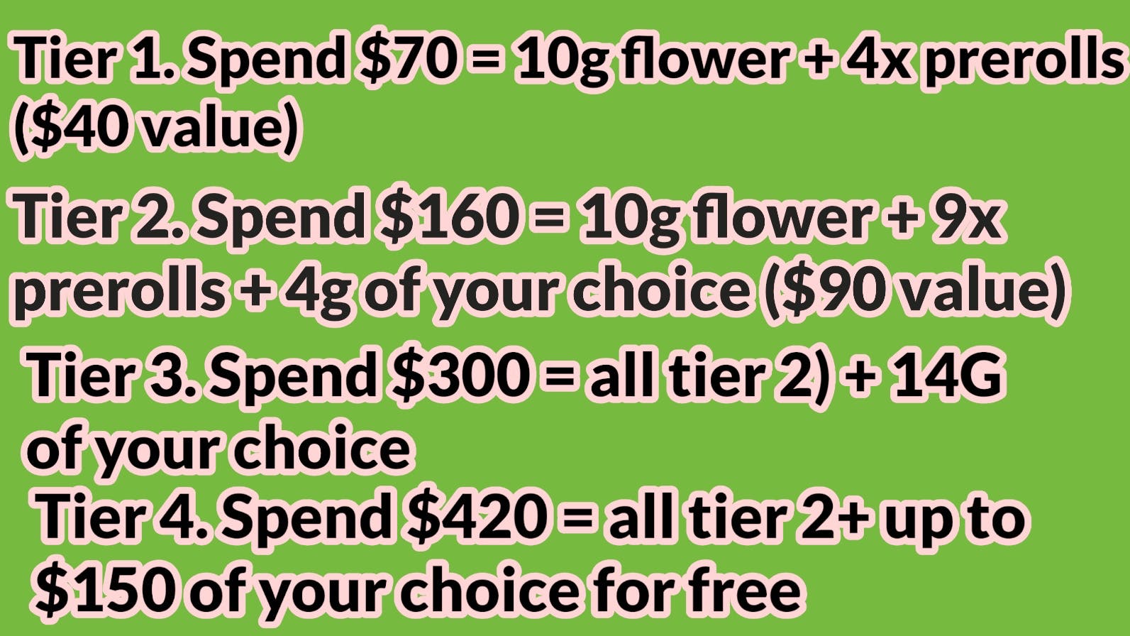 Weedyy - Antelope Valley 🚨 🔥🔥420 Tier Deals — 4/20-4/21
